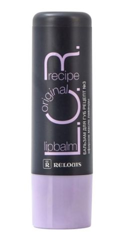 RELOUIS Бальзам для губ L.O.R. Lipbalm Original Recipe Рецепт №3 с маслом лаванды  фото 2
