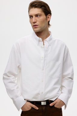 Camisa Oxford Relaxed Fit - H&m фото 3