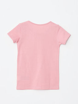 Bisiklet Yaka K?sa Kollu K?z ?ocuk Fanila - Waikiki фото 2