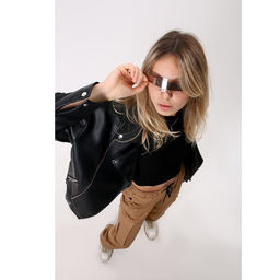 Очки карнавальные сплошные, серебряные