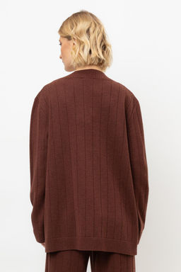 Кардиган Very Neat ЕВ 30166/ш тирамису из шерсти мериноса и акрила  фото 4