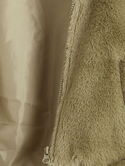 Kap??onlu K?z ?ocuk Pel?? Mont