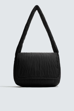 QUILTED NYLON SHOULDER BAG - Zara фото 9