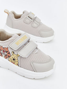 Winnie The Pooh Bask?l? Erkek Bebek Spor Ayakkab?