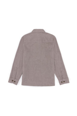 U. S. Polo Assn Базовая рубашка кокосового цвета с длинными рукавами для мальчика - U.s. polo assn фото 2