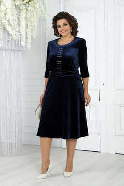 Платье Ninele 7431-Р темно-синий - Mira fashion фото 650