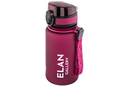 Бутылка для воды 350 мл 6,8*6,8*17 см "Style Matte" бургундия