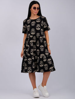 Платье "Касадея" черепа, трикотаж