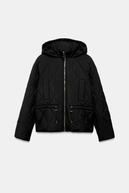 HOODED PUFFER JACKET - Zara фото 6
