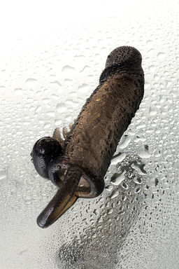 Насадка Toyfa XLover, для увеличения размера с кольцом и вибрацией, TPE, черная, 14.5 см  фото 9