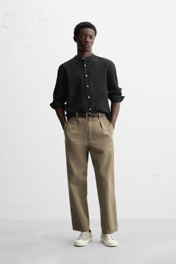 COTTON - LINEN SHIRT - Zara фото 9