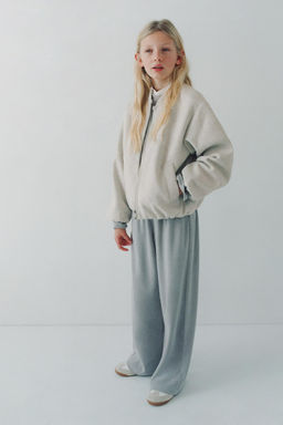 SOFT TOUCH WIDE-LEG TROUSERS - Zara фото 10