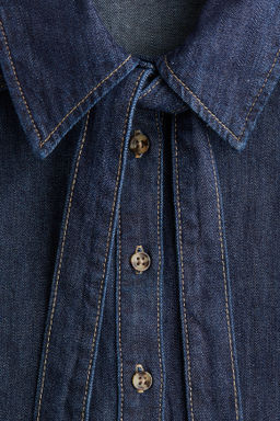 Blusa denim con lazada - H&m фото 4
