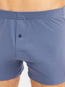 Цена за 2 штуки! Трусы мужские шорты в синем цвете темное небо 411162 - Mark formelle фото 3