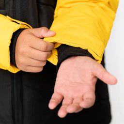 RODOS Утеплённый костюм М-228д Чёрный/Жёлтый