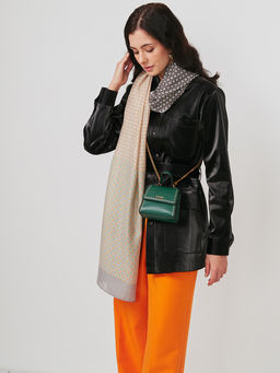 Большой, мягкий, тонкий и очень нежный двусторонний палантин - Tantino фото 7