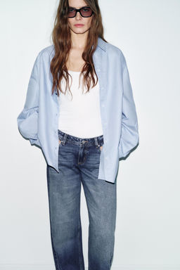 JEANS Z1975 STRAIGHT LOW-RISE - Zara фото 5