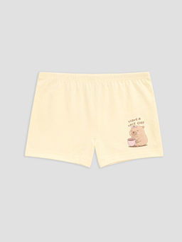 Bask?l? K?z ?ocuk Boxer