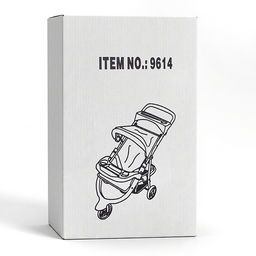 Коляская кукольная металлическая, 3-х колесная, с корзиной, козырьком и столиком