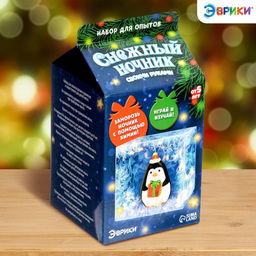 Снежный ночник своими руками Пингвин