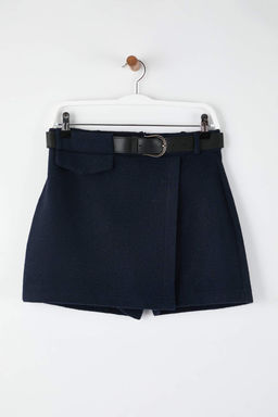 TRENDYOLMILLA Tas Kemer Detayl? Dokuma Sort Etek TWOAW21SR0037  фото 29