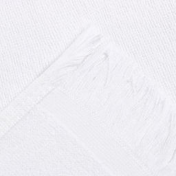 Полотенце махровое LoveLife «Fringe» 30×60 см, цвет белый, 100% хлопок, 380 г/м²