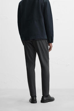 SLIM FIT COMFORT TROUSERS - Zara фото 4
