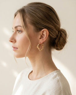 Стильные серьги