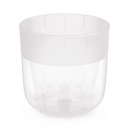 Кашпо "Линель" 6,0л вставка, прозрачный арт. А(М8772)