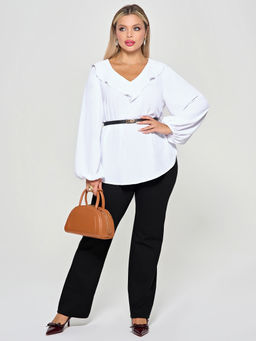 Блузка 0059-26 белый