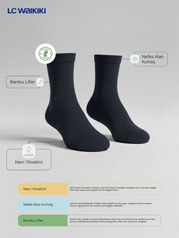 Basic Erkek ?ocuk Soket ?orap 7li