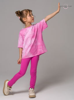 Костюм Мун тайдай розовый-ягода