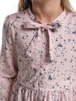 Платье для девочки UD 4983 розовый - Mini maxi фото 3