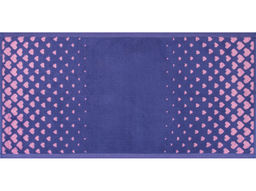 Полотенце махровое 6с104.413ж1 Градиент сердца(пурпурн3) 81х40см