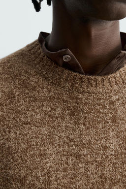 100% WOOL TEXTURED JUMPER - Zara фото 6