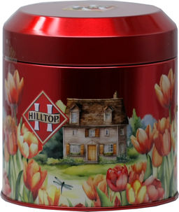 HILLTOP. 8 марта. Банка круглая. Тюльпаны 50 гр. жест.банка