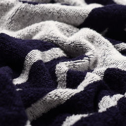 Полотенце махровое Этель Лучший дедушка в мире, 70?130 см, 100% хлопок, 420 г/м?, синее