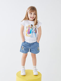 Beli Lastikli Disney Nak??l? K?z Bebek Jean ?ort