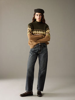 Boyfriend Fit Kad?n Jean Pantolon