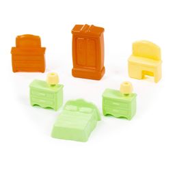 Набор мебели для кукол №1 (6 элементов) (в пакете) - Полесье фото 7