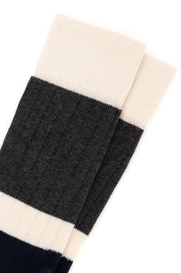 Мужские темно -синие носки неожиданные скидки в корзине - U.s. polo assn фото 2