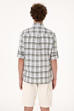 Erkek Ye_il Uzun Kollu G_mlek Sepette S_rpriz _ndirim - U.s. polo assn фото 5