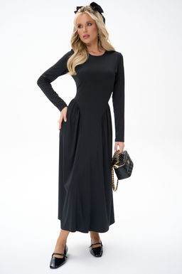 Платье Донна (чёрный) - Эльза фото 13