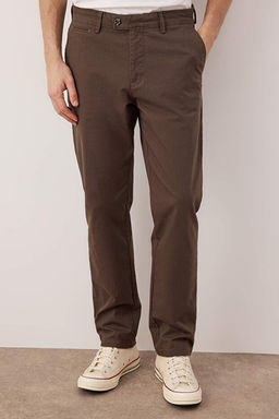 Vizon Erkek Dar Pa_a/Slim Fit Mevsimlik %100 Pamuk Likral_ Kuma_ Pantolon TMNAW26PL00032