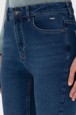 Kad_n Mavi Slim Flare Fit Jean Pantolon - U.s. polo assn фото 5