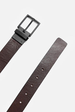 REVERSIBLE LEATHER BELT - Zara фото 5