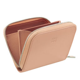 Итальянский кожаный кошелек для карт DuDu серии Hokkaido | пудровый - Dudubags фото 3