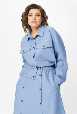 Костюм AmberA 2017-2 голубой - Galean style фото 10