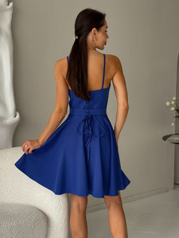 Платье AURA 3309-164 васильковый