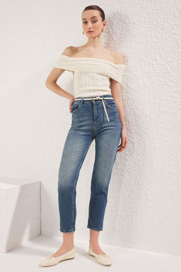 Mavi Yuksek Bel Mom Comfort Jeans TWOSS25JE00093 - Trendyolmilla фото 3